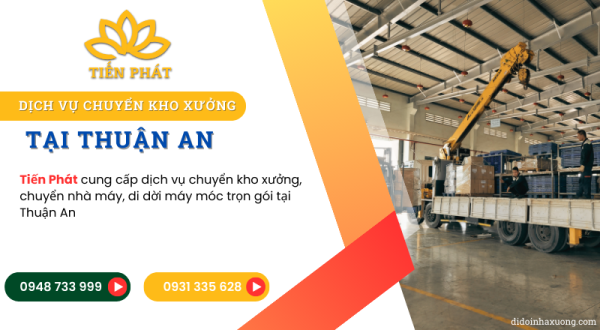 Dịch vụ chuyển kho xưởng, nhà máy tại Thuận An uy tín 8 Dich vu chuyen kho xuong tai Thuan An