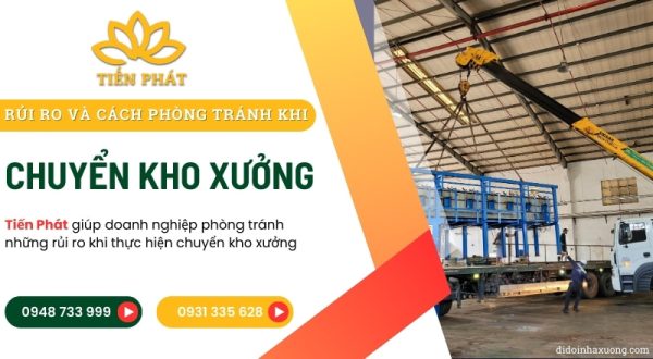 cac rui ro va cach phong tranh khi chuyen kho xuong