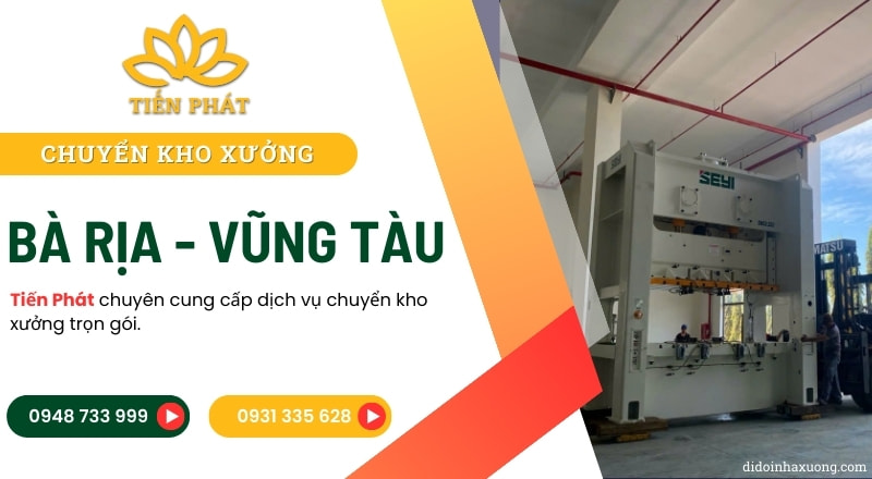 Dịch vụ chuyển kho xưởng Bà Rịa Vũng Tàu trọn gói 21 dich vu chuyen kho xuong tai ba ria vung tau