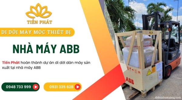 {Dự án} Di dời máy móc tại Nhà máy ABB 1 du an di doi may moc tai nha may abb