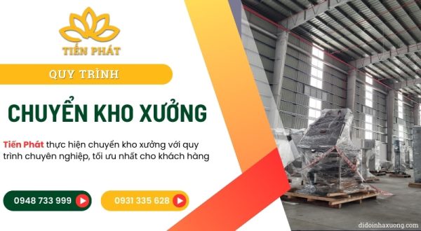 quy trinh chuyen kho xuong chuyen nghiep