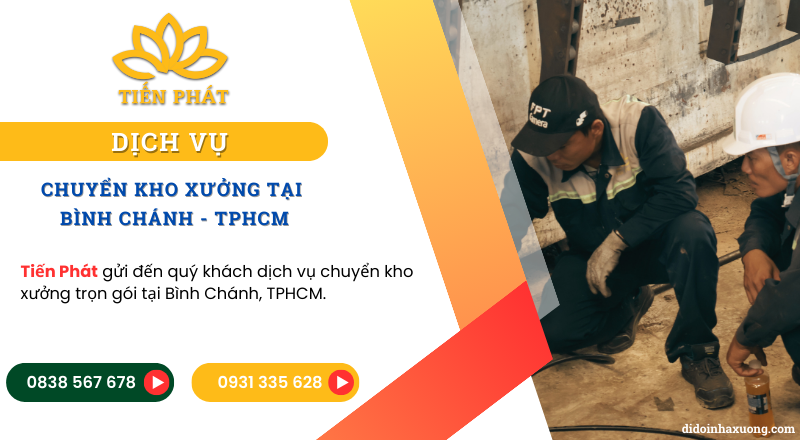 Dịch vụ chuyển dọn kho xưởng, nhà máy, di dời máy móc tại Bình Chánh 19 Dich vu chuyen kho xuong tai Binh Chanh