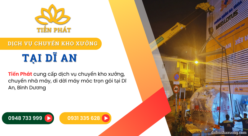 Dịch vụ chuyển kho xưởng, nhà máy tại Dĩ An uy tín 20 Dich vu chuyen kho xuong tai Di An