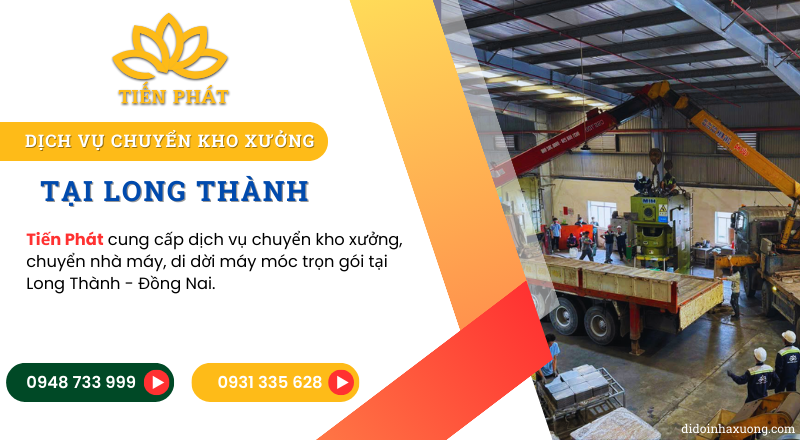 Dich vu chuyen kho xuong tai Long Thanh