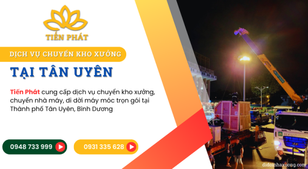 Dịch vụ chuyển kho xưởng, kho bãi tại Tân Uyên trọn gói 5 Dich vu chuyen kho xuong tai Tan Uyen
