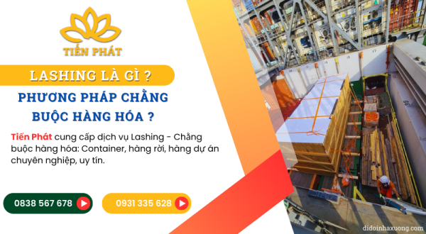 Lashing là gì? Giải đáp toàn diện về Chằng buộc hàng hóa trong vận tải 7 Lashing la gi. Cac phuong phap chang buoc hang