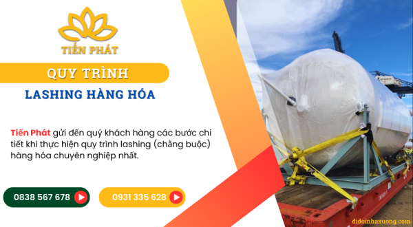 Quy trình Lashing: Đảm bảo An toàn Tuyệt đối cho Hàng hóa Vận chuyển 5 Quy trinh Lashing hang hoa chuyen nghiep