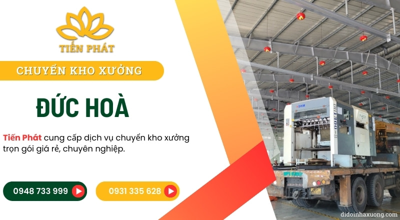Dịch vụ di dời nhà máy, chuyển kho xưởng tại Đức Hòa trọn gói 17 dich vu chuyen kho xuong tai duc hoa long an