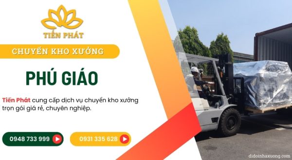 Dịch vụ chuyển kho xưởng, kho bãi tại huyện Phú Giáo an toàn giá rẻ 4 dich vu chuyen kho xuong tai phu giao gia re