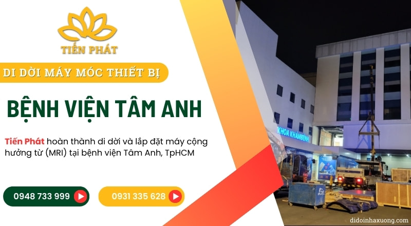 {Dự án} Lắp đặt máy chụp cộng hưởng từ (MRI) tại bệnh viện Tâm Anh, TpHCM 20 du an di doi va lap dat may cong huong tu mri tai benh vien tam anh tphcm
