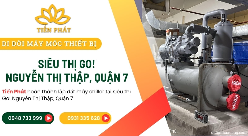 du an lap dat may chiller cho go nguyen thi thap quan 7