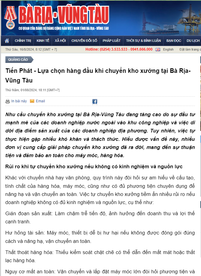 Trang chủ 4 Bao Ba Ria Vung Tau