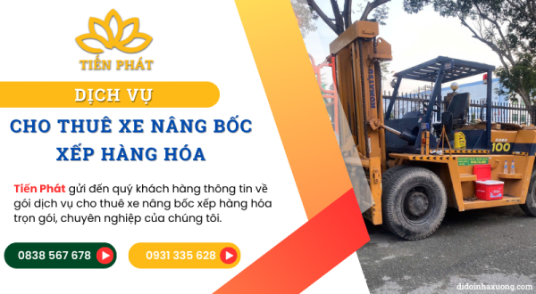 Dịch vụ cho thuê xe nâng điện và dầu bốc xếp hàng hóa 5 Dich vu cho thue xe nang hang boc xep hang hoa trong goi