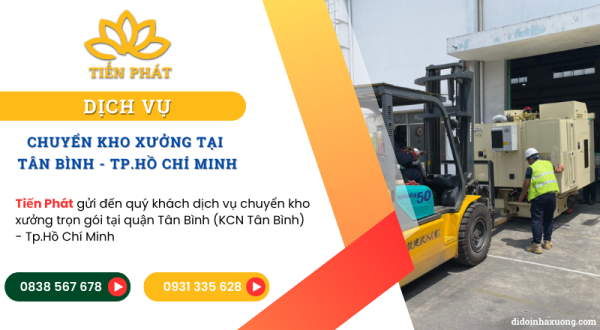 Dich vu chuyen kho xuong tai quan Tan Binh tron goi