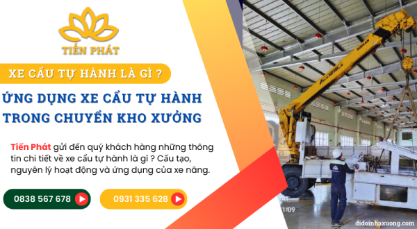 Xe cẩu tự hành là gì? Các loại xe tải gắn cẩu phổ biến nhất 2025 9 Xe cau tu hanh la gi