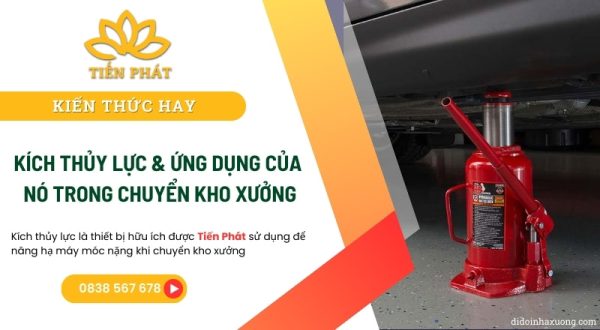 Kích thủy lực là gì? Toàn bộ kiến thức về con đội thủy lực 6 kich thuy luc la gi