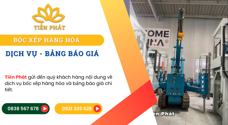 Dich vu boc xep hang hoa tron goi