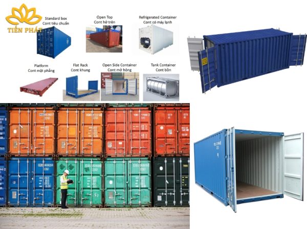 Cac loai container pho bien