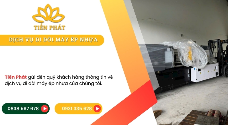 Dịch vụ vận chuyển và di dời máy ép nhựa, máy ép đúc uy tín 18 Dich vu di doi may ep nhua cong nghiep
