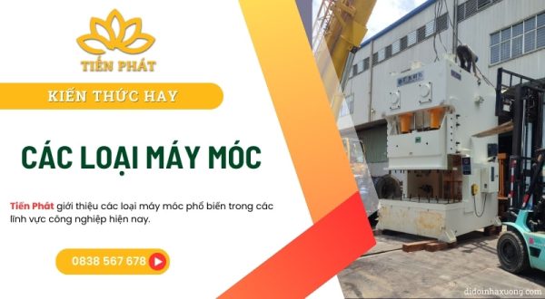 cac loai may moc