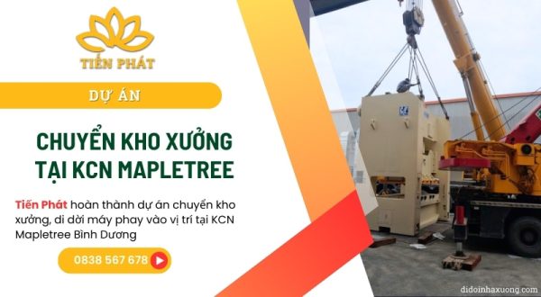 du an chuyen kho xuong tai kcn mapletree binh duong