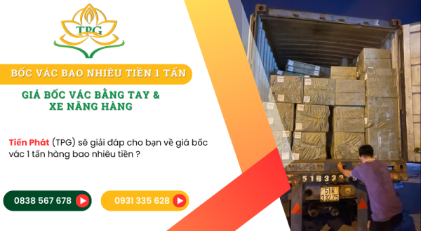 Gia boc vac bao nhieu tien 1 tan hang hoa