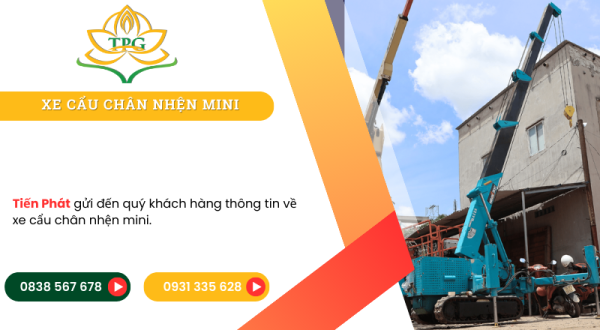 Xe cẩu chân nhện mini 2 tấn, 3 tấn, 5 tấn 4 Xe cau chan nhen mini