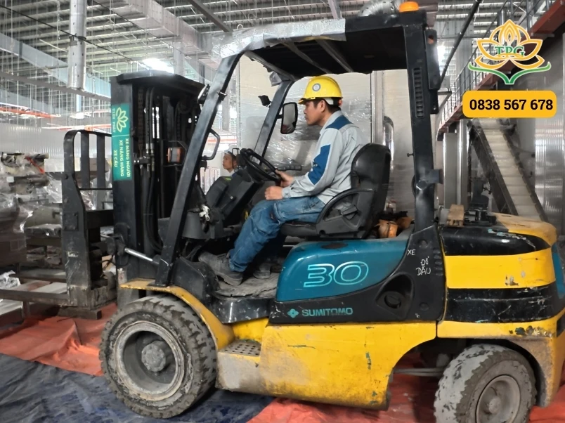 cho thue xe nang dien