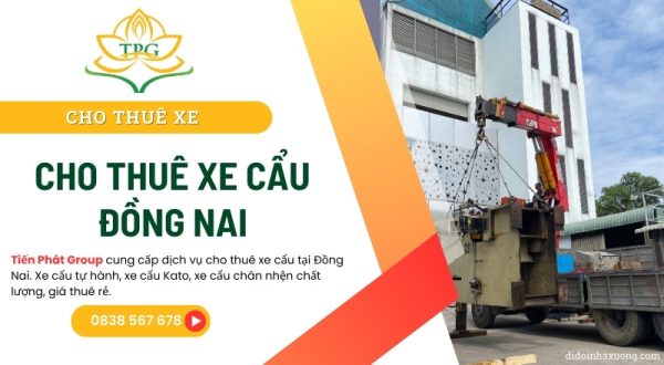 Bảng giá cho thuê xe cẩu thùng, cẩu Kato tại Đồng Nai cạnh tranh 1 cho thue xe cau dong nai