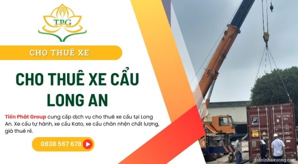Cho thuê xe cẩu tự hành, cẩu Kato 2-100 tấn tại Long An 1 cho thue xe cau long an