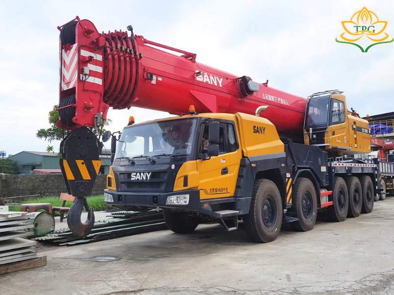 Các thương hiệu xe cẩu tự hành nổi tiếng tại Việt Nam 6 xe cau sany