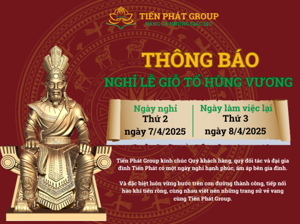 Thông báo lịch nghỉ lễ Giỗ Tổ Hùng Vương 10/3 năm 2025 3 thong bao lich nghi le 10.3