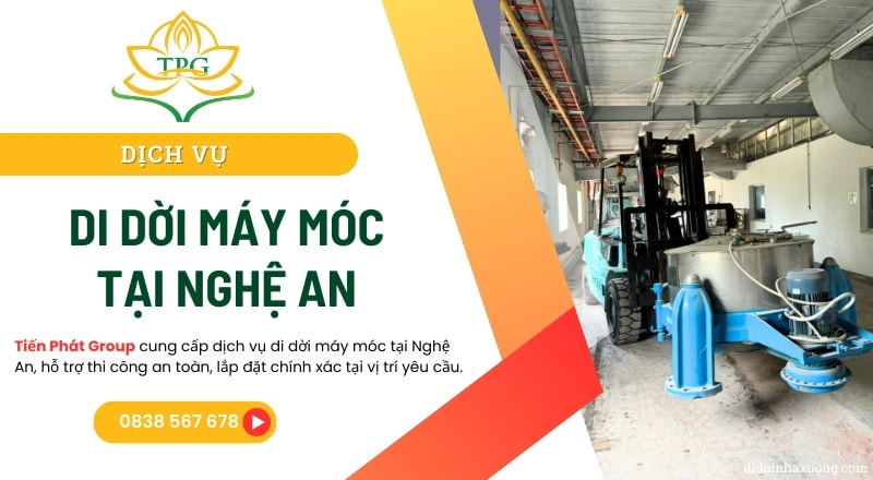 Dịch vụ di dời và lắp đặt máy móc, thiết bị tại Nghệ An 24 di doi may moc tai nghe an
