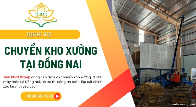 chuyen kho xuong dong nai