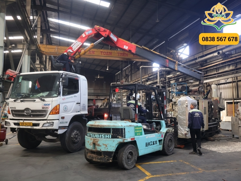 Dịch vụ di dời, lắp đặt máy móc trọn gói, uy tín giá rẻ 11 du an di doi may ep duc