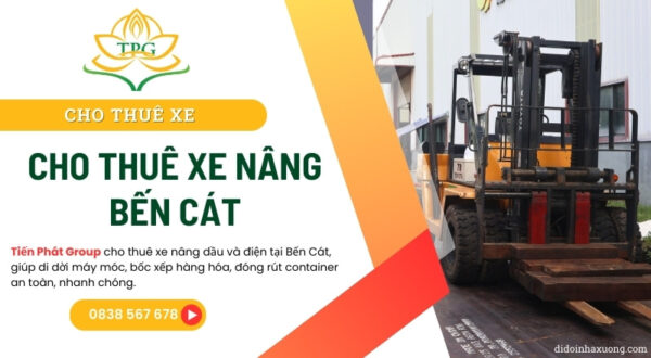 Cho thuê xe nâng dầu và điện tại Bến Cát 5 cho thue xe nang ben cat