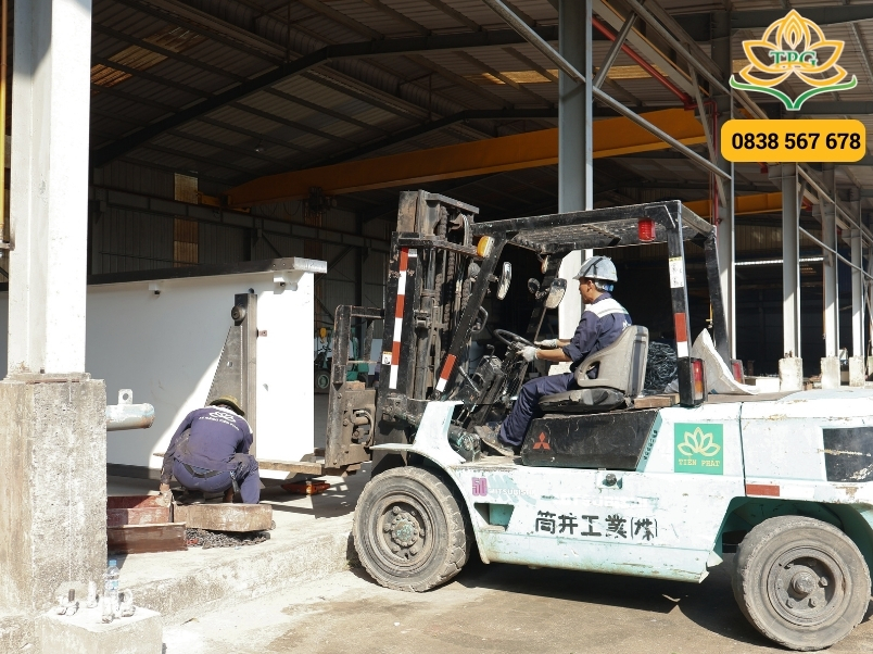 Cho thuê xe nâng hàng 1 - 20 tấn tại Thuận An uy tín 5 mot so luu y khi thue xe nang thuan an