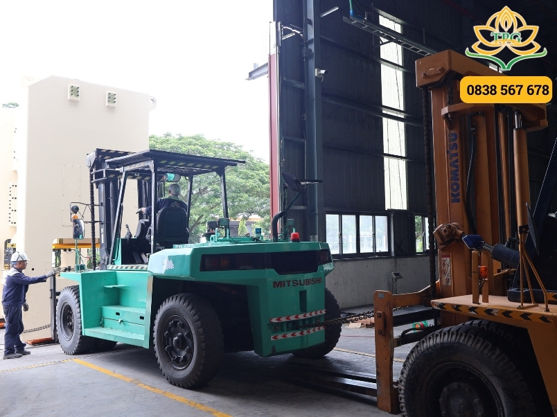 Cho thuê xe nâng dầu và điện tại Bến Cát 5 quy trinh thue xe nang ben cat