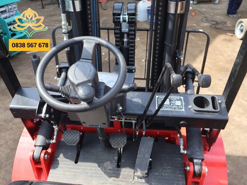Cấu tạo xe nâng & nguyên lý làm việc của xe nâng hàng 5 he thong dieu khien va banh xe