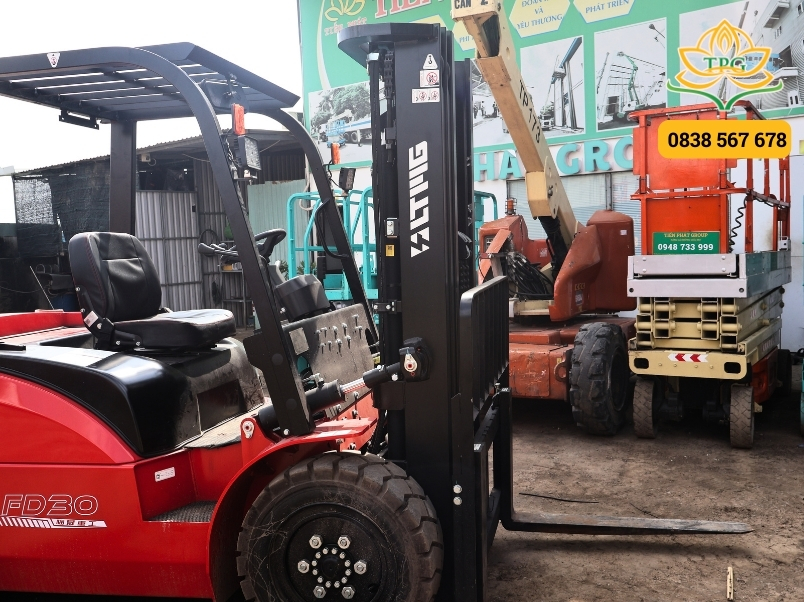 Cấu tạo xe nâng & nguyên lý làm việc của xe nâng hàng 2 he thong nang ha