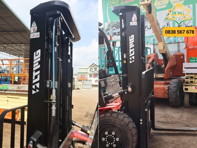 Cấu tạo xe nâng & nguyên lý làm việc của xe nâng hàng 4 he thong thuy luc