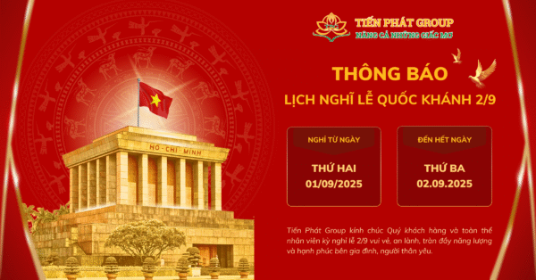 Thông báo lịch nghỉ Lễ Quốc khánh 2/9/2025 2 nghỉ lễ 29