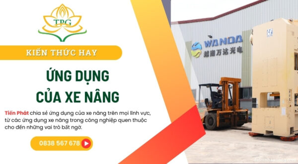 ung dung cua xe nang