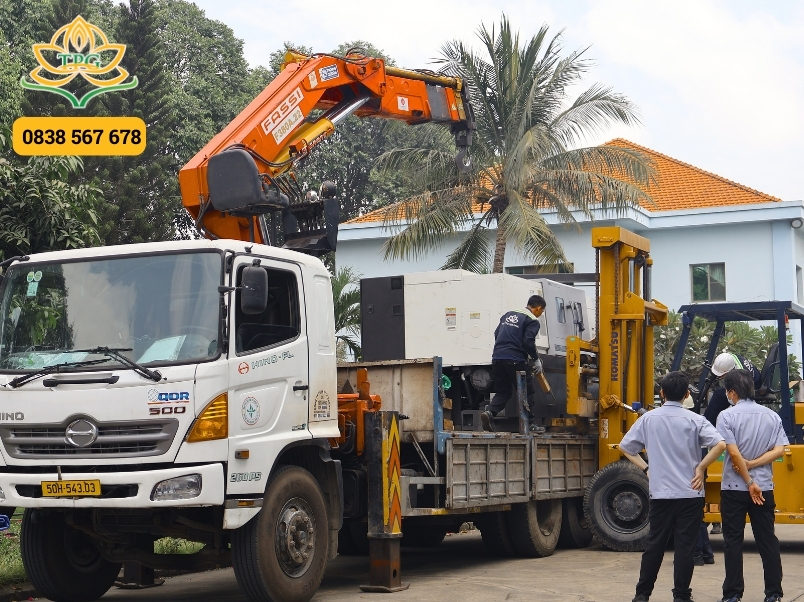 Cho thuê xe cẩu 3 - 100 tấn tại Gò Vấp chuyên nghiệp, giá tốt 5 Ly do cac nha thau lon chon dich vu thue xe cau cua Tien Phat