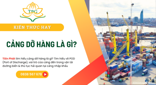 Cảng dỡ hàng (POD) là gì trong xuất nhập khẩu logistic? 9 cang do hang la gi