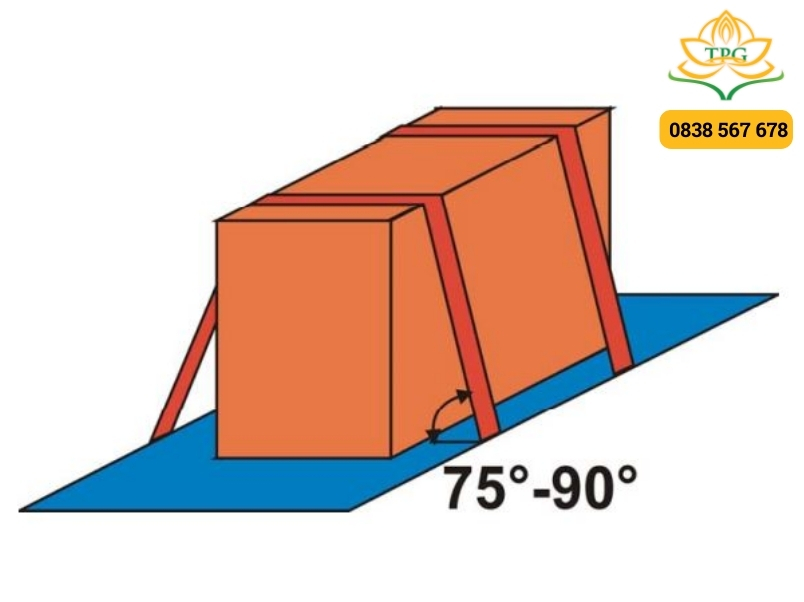 Lashing container là gì? Các phương pháp chằng buộc container 3 chang buoc qua be mat top over lashing