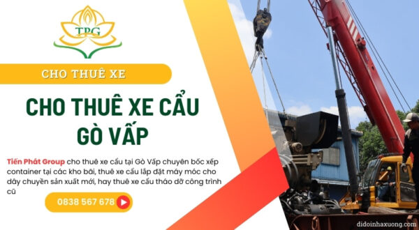 cho thue xe cau Go Vap