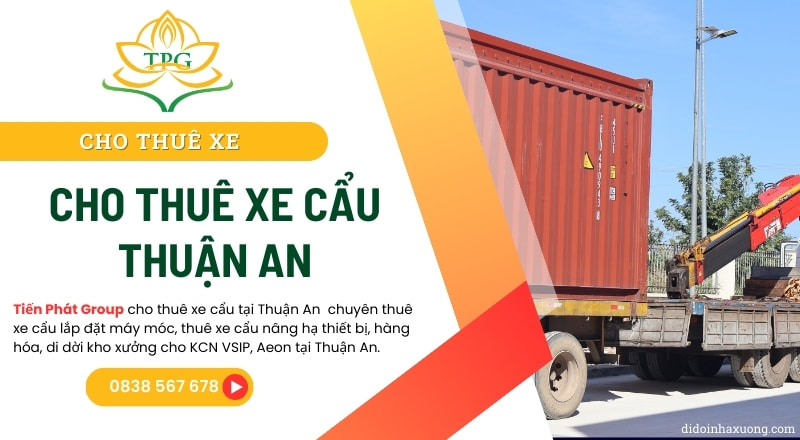 cho thue xe cau Thuan An