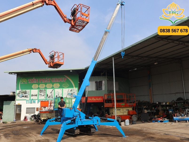 Cho thuê xe cẩu tự hành, cẩu bánh lốp, cẩu mini tại Tân Bình 3 cho thue xe cau mini tai Tan Binh