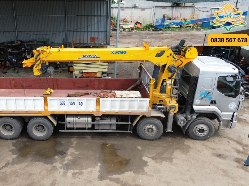 Cho thuê xe cẩu tự hành, xe cẩu Kato, xe cẩu mini tại Cần Giờ 1 cho thue xe cau tu hanh tai Can Gio